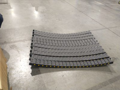 Robot cable guide 100 x 40