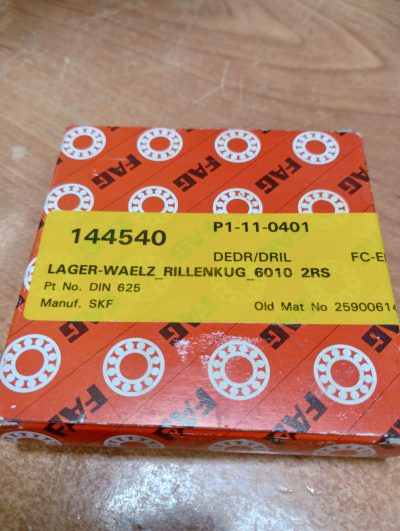 FAG 6010.2RSR 50x80x16mm - Bearing